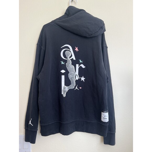 Nike Air JORDAN Sport DNA Pullover Hoodie Sz XL DM1410-010 black 23 sweatshirt - Picture 5 of 13